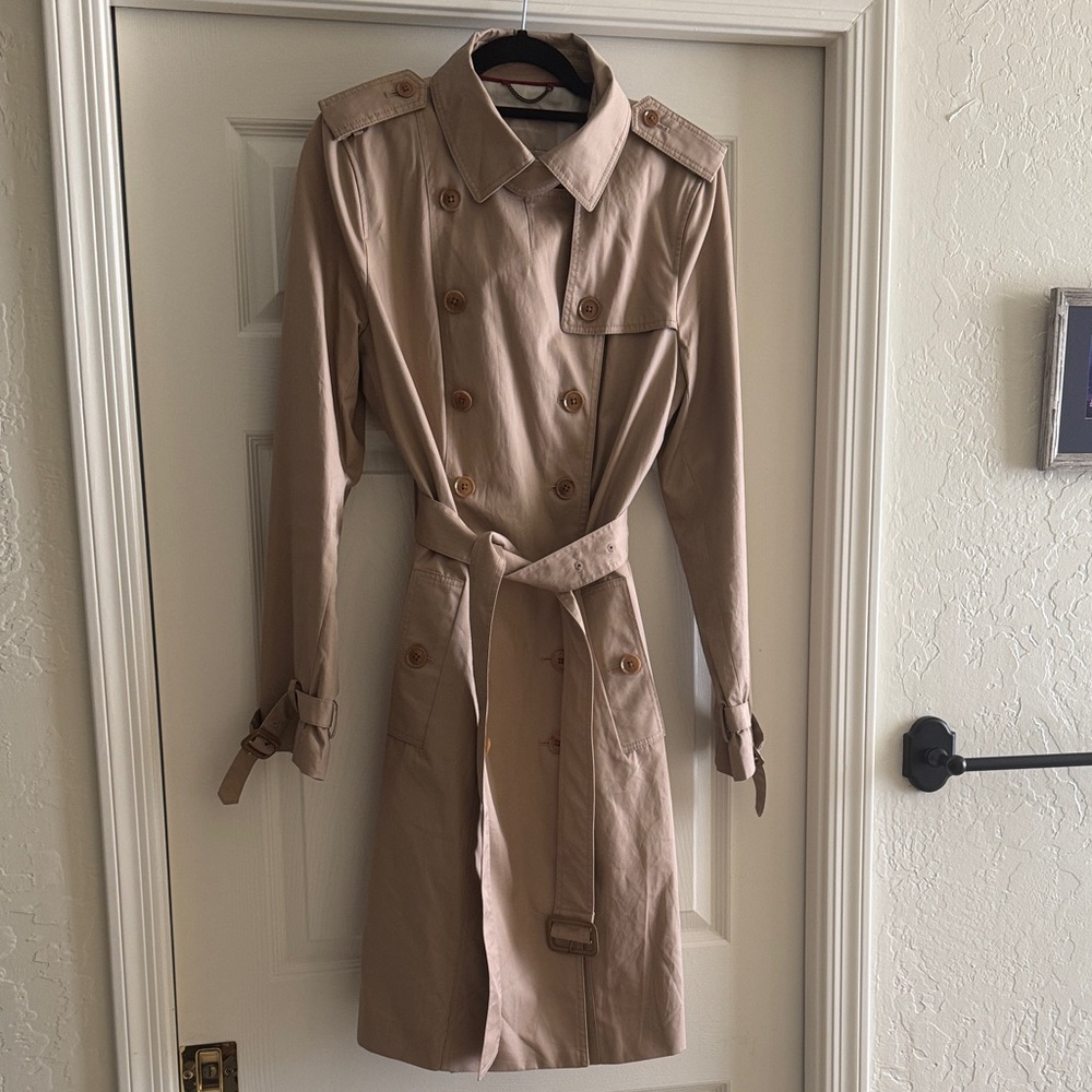 Banana Republic Tan Trench Coat